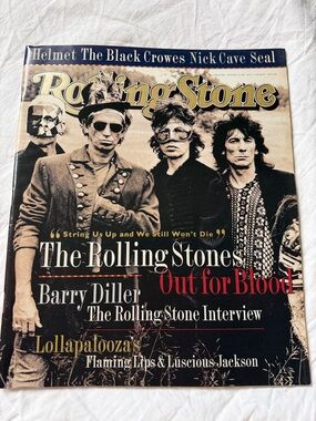 Rolling Stone Magazine Featuring The Rolling Stones - 1994